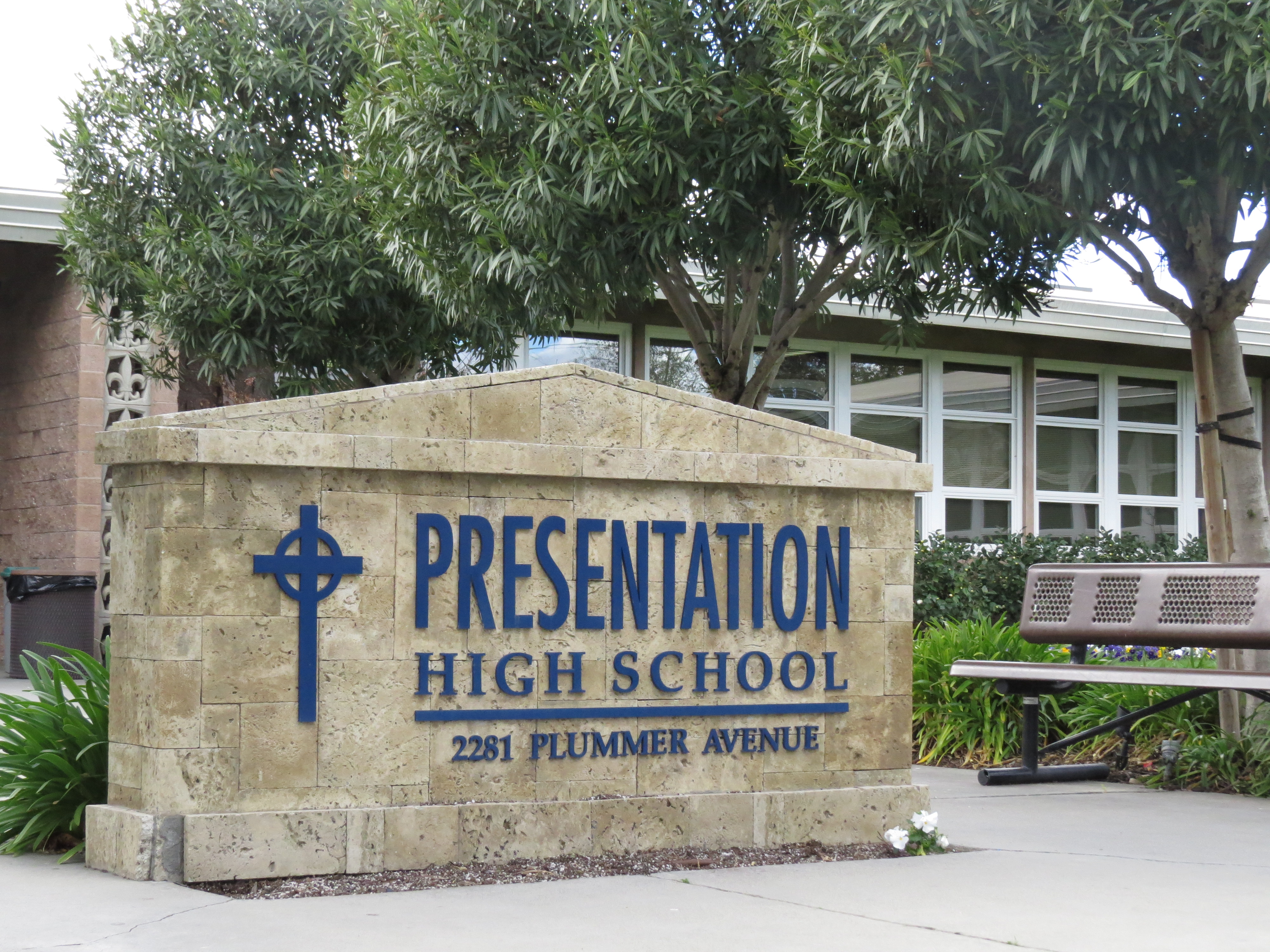 presentation high school address