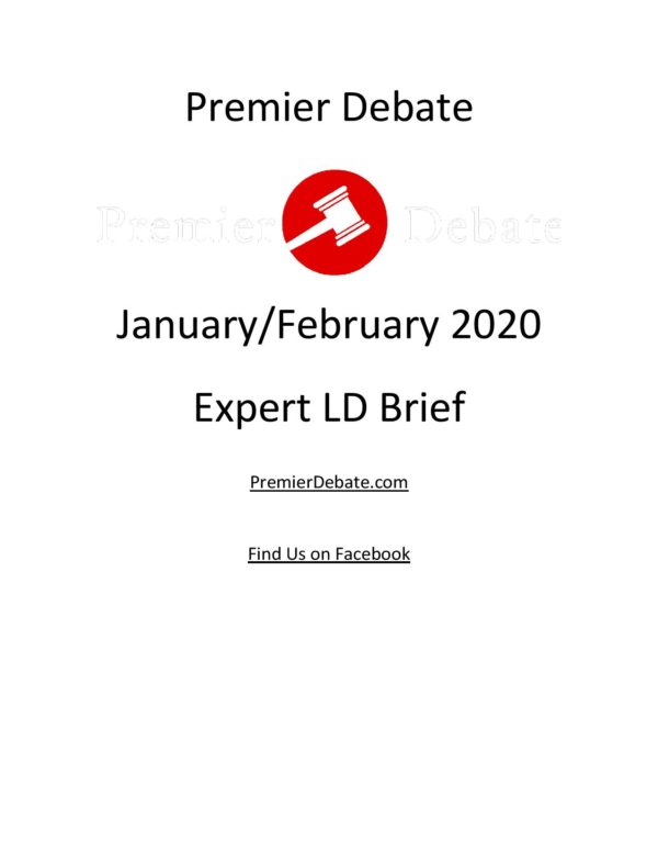 January-February 2020 Expert LD Brief